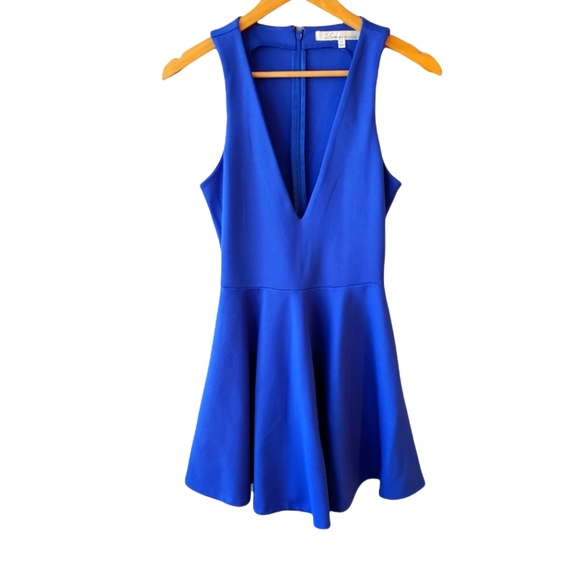 Lovers + Friends Dresses & Skirts - Revolve +Lovers + Friends Mi Amor Mini Dress Royal Blue Size XS